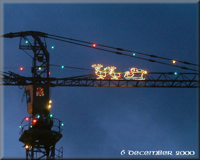 Christmas Crane